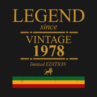 Legend Singe Vintage 1978 T-Shirt