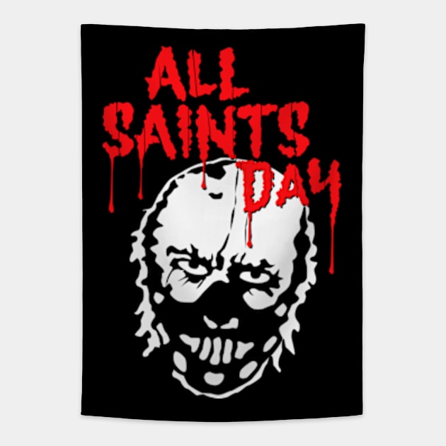 All Saints Day Tapestry by Plan8