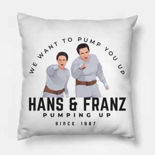 Hans & Franz - Pumping up since 1987 Pillow