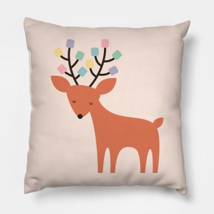 Deer Marshmallow Pillow