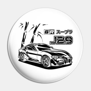 GR Supra - Black Print Pin