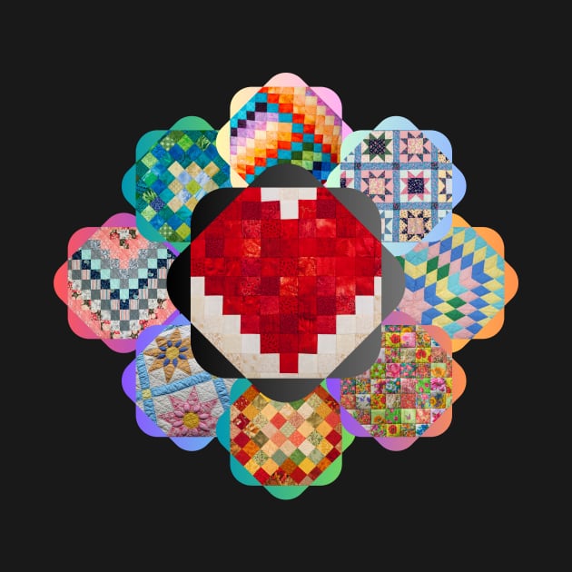 My heart belongs to quilting by DadOfMo Designs