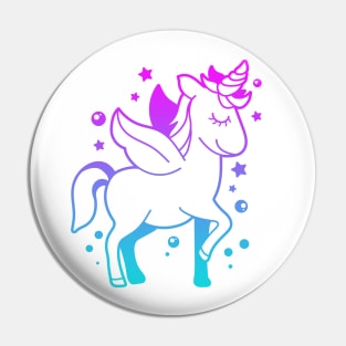 Dreamy Baby Unicorn Pin