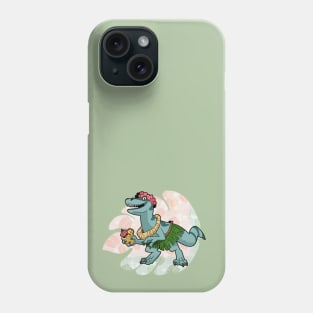 Pickles Goes Hawaiian (with leaf) Phone Case