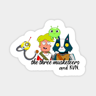 The Three Musketeers and KVN Magnet