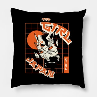 Geisha Girl Pillow