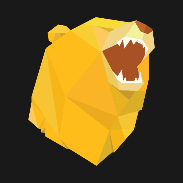 Geometric Bear by natexopher