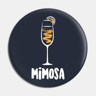 Mimosa Cocktail Drink Pin