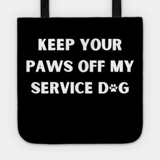 Paws Off - Respect the Vest Tote