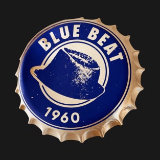 bluebeat and ska music bottle cap T-Shirt