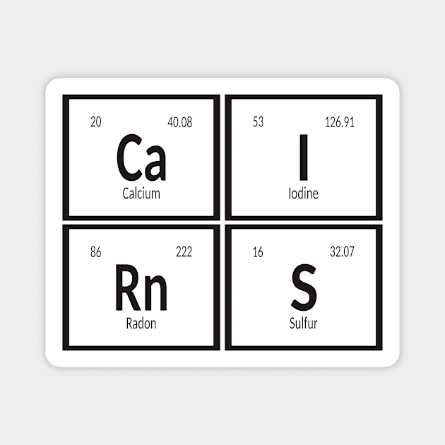 Cairns of Elements Magnet by Maozva-DSGN