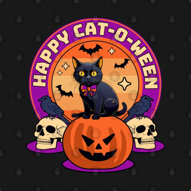 Happy Cat-O-Ween by TempoTees