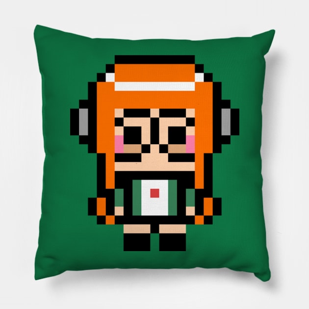 Persona 5 Futaba Sakura 8-Bit Pixel Art Character Pillow by StebopDesigns