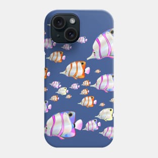 Tropical Angel Fish Phone Case