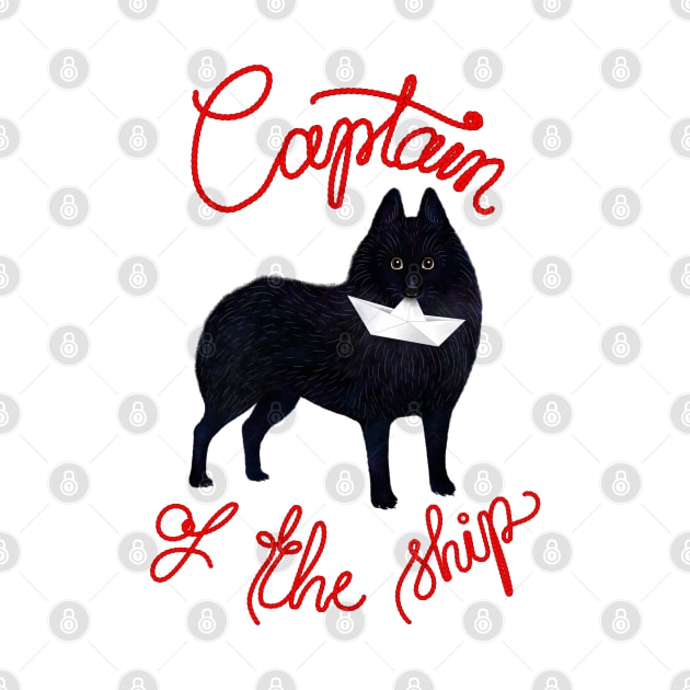 Captain Schipperke by illucalliart