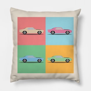 Retro Car "Camaro" Pillow