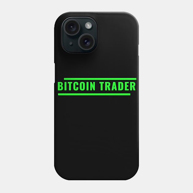 Bitcoin Trader - Logo Phone Case by GRKiT