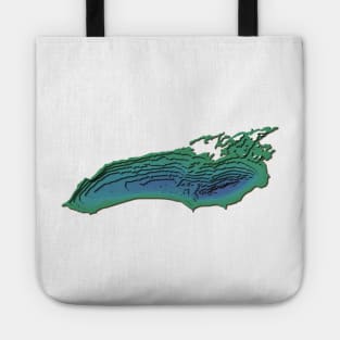 Lake Ontario Topographical Map Tote