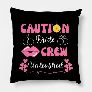 Groovy Bachelorette Party Pillow