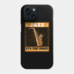 jazz music Phone Case