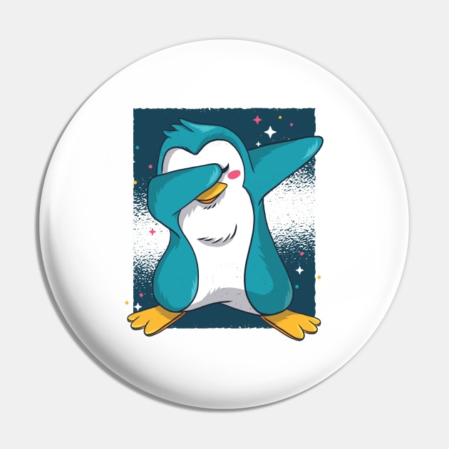 Pinguin Dab Pin by LR_Collections