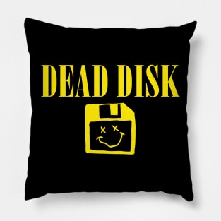 Grungy Dead Disk Pillow