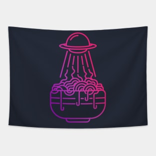 Ufo Ramen Tapestry