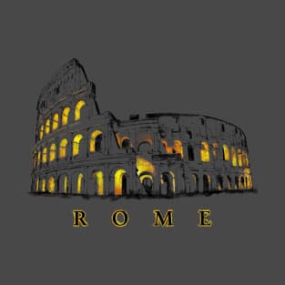 Colosseum at night. T-Shirt