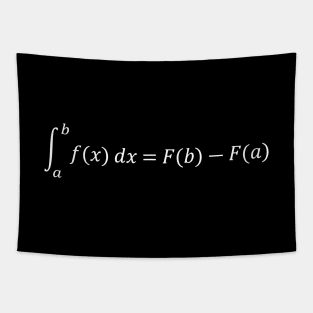 The Fundamental Theorem of Calculus (White) Tapestry