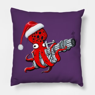 Santa Kraken Pillow