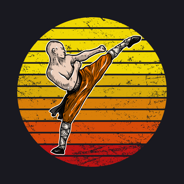 Fighter Kung Fu Martial Arts gift by Foxxy Merch