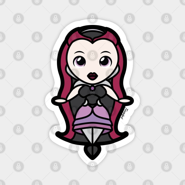 Raven Queen Tooniefied Magnet by Tooniefied