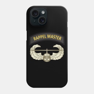 Rappel Master Tab with Air Assault Badge wo Txt Phone Case