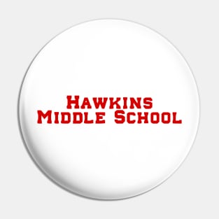 Hawkins Middle School Pin