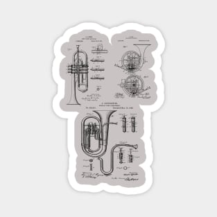 Classical Musician Brass Instruments Patents Magnet