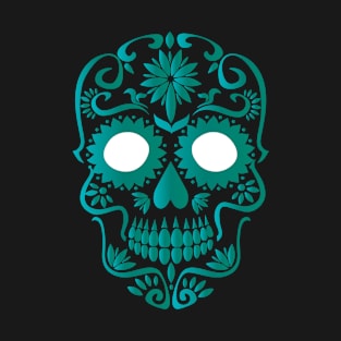 Dias de los muertos (aquamarine) T-Shirt