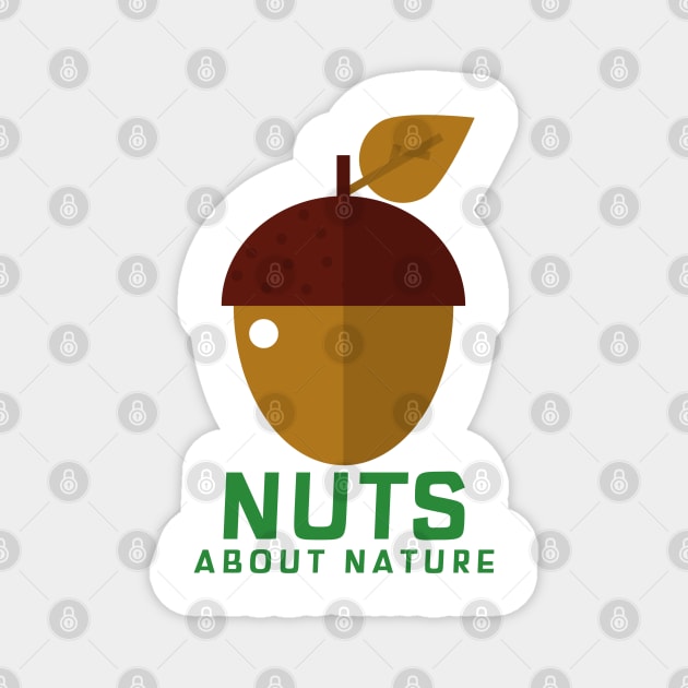 Nuts About Nature Magnet by barn-of-nature