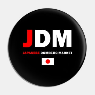 JDM Japanese Domestic Market Pin