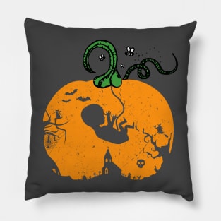 Halloween Maternity Pregnancy Announcement Fetus Baby Pillow