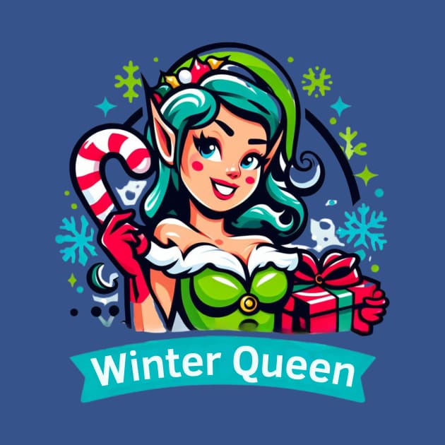 Winter Queen - Enchanting Holidays with the Magic of Winter by emblemat2000@gmail.com