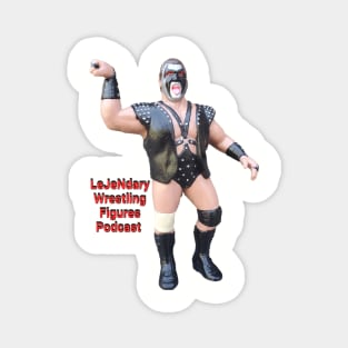 LeJeNdary Wrestling Figures Podcast Brace Magnet