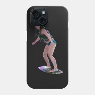 Surfing Girl Phone Case