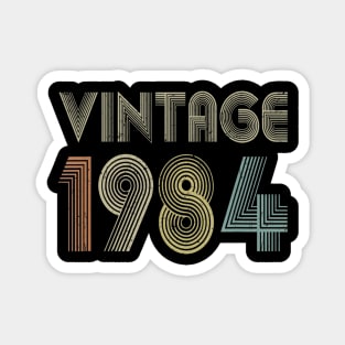 36th Birthday Gift Vintage 1984 Classic Magnet