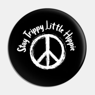 Tie-Dye Peace Sign Hippie Bohemian Festival Symbol Pin