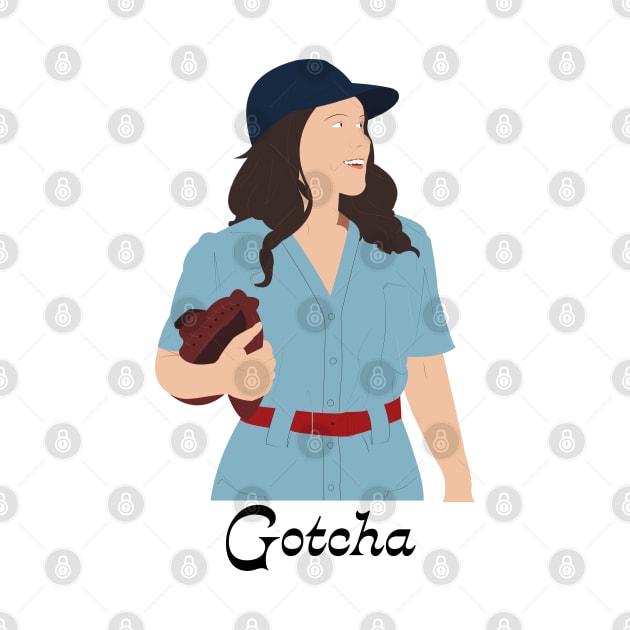 A League of Their Own | Carson Shaw 'Gotcha' by Oi Blondie Crafts