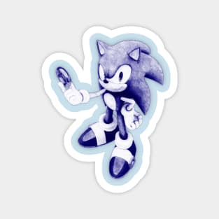 Sonic Pen Sketch Magnet