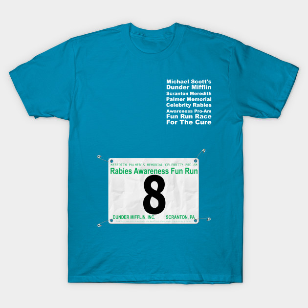 Dunder Mifflin Fun Run Race #8 (Phyllis) - Paraholix - T-Shirt