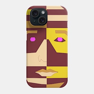 Fractured portrait - Jeremy Phone Case