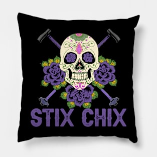 STIX CHIX (DEEP PURPLE) Pillow