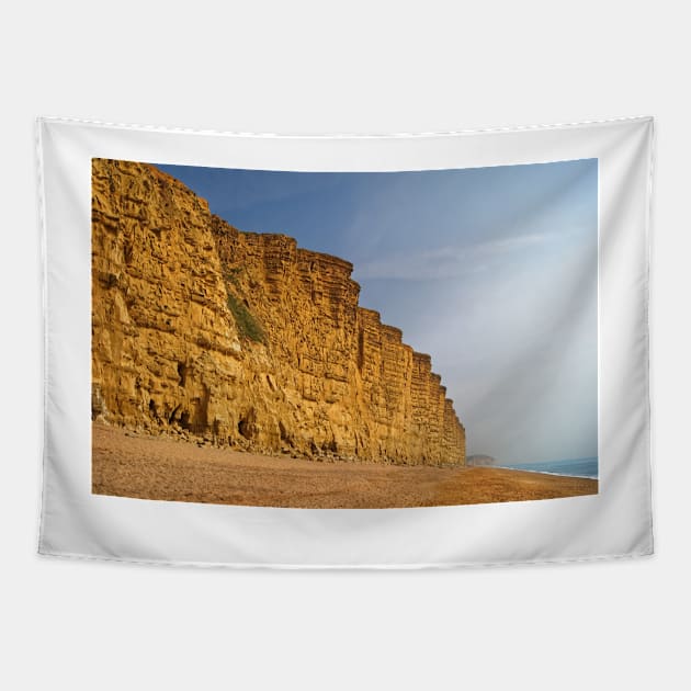 East Cliff,West Bay Tapestry by galpinimages